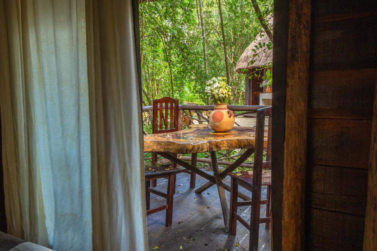 Madre Tierra Eco Habitat Pensionat Puerto Morelos Eksteriør billede