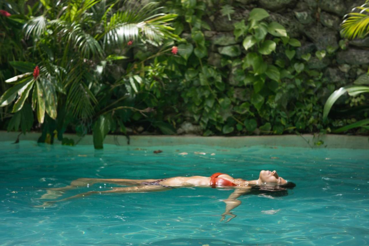 Madre Tierra Eco Habitat Pensionat Puerto Morelos Eksteriør billede