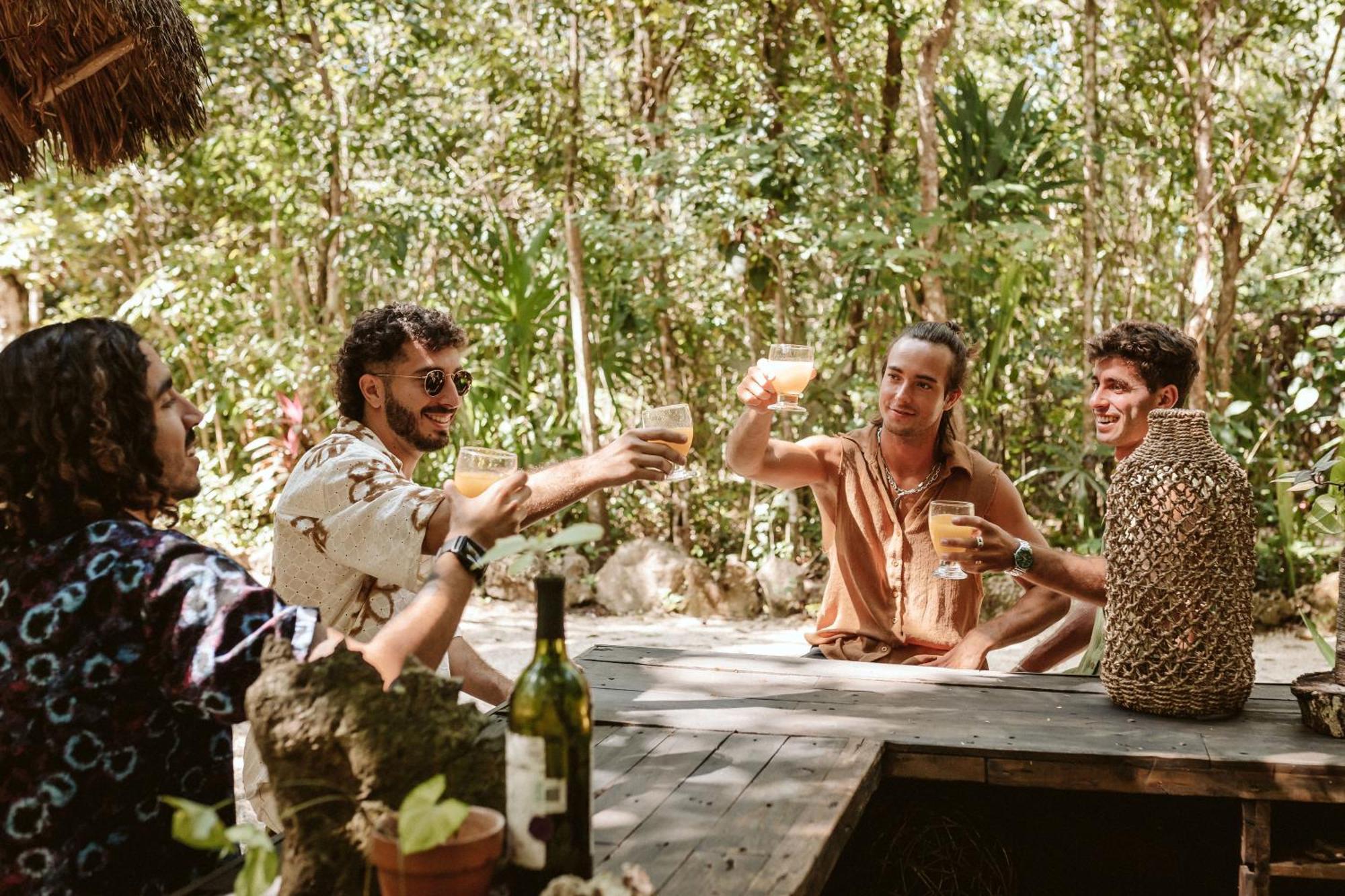 Madre Tierra Eco Habitat Pensionat Puerto Morelos Eksteriør billede
